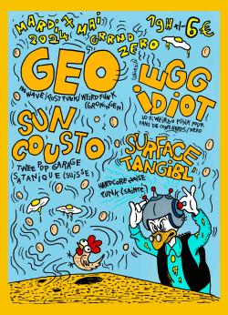 MAR 07/05 : Geo + Egg Idiot + Sun Cousto + Surface Tangibl