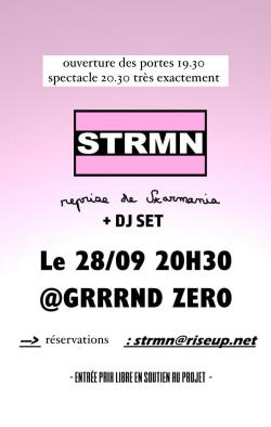 JEU 28/09 : STRMN !
